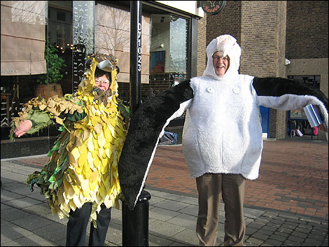 Human birds!