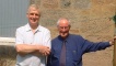 John Carmichael with Robbie Shepherd - 2000