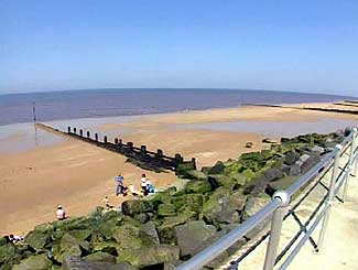 Sheringham beach.