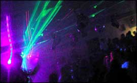 Lasers at fudge