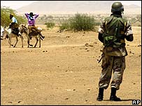 Lính của AU tại Darfur