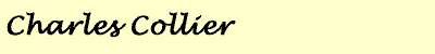Charles Collier's signature
