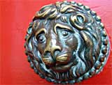 Brass door handle, St Mark's church ©Copyright Ian Fleming 2003