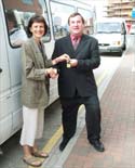 Kate Squire and Mick Tinkler