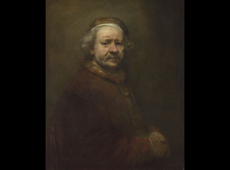 Rembrandt, Self Portrait at the age of 63, 1669,