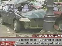 Explosão em Mumbai