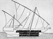 A slave ship, copyright Getty Images