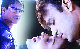 Vivek and Aishwarya Rai