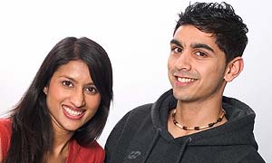 Hema Mangoo plays Jas Chauhan and Dharmesh Patel plays Arun