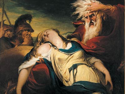 James Barry: Lear Weeping over the body of Cordelia