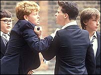 Child being bullied
