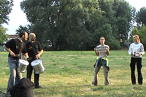 How a the Norwich Samba band is hoping to build bridges with its twin town; Novi Sad.
