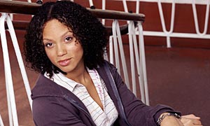 Angela Griffin plays Kim Campbell
