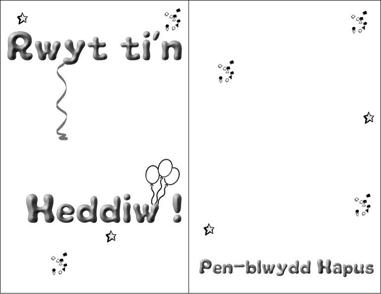 Pwyswch argraffu a chau'r ffenest