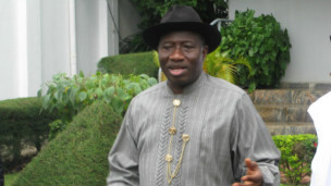 Shugaba Goodluck Jonathan na Najeriya