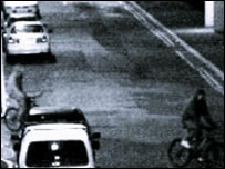 CCTV of suspects in Jessie James killing