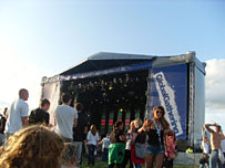 A sunny main stage at Global Gathering