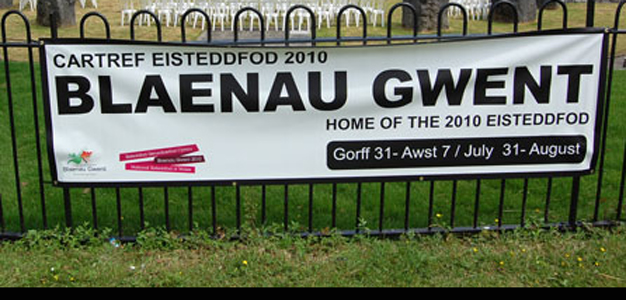 Baner Blaenau Gwent 2010