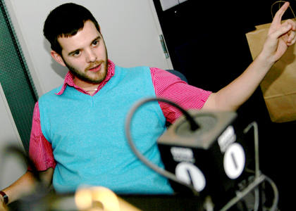 Disco Mike - 'Stayin' alive, stayin' alive'. Not really.