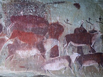 Prehistoric painting