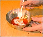 Picture: mixing the ingredients