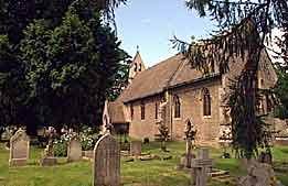 The church where Lewis is buried