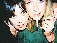 Misty Disco's Anna Greenwood and Jane Weaver