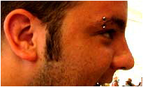 Joel's piercing