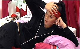 Picture: Carolynne takes a moment to reflect on FA life