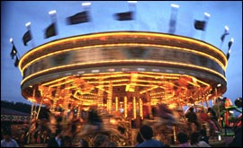 Carousel at Goose Fair