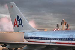 American Airlines Airbus jet
