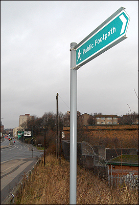 Sneinton Greenway footpath