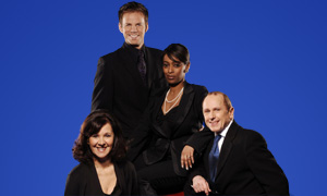 Strictly Dance Fever judges: Arlene Phillips, Ben Richards, Stacey Haynes and Wayne Sleep