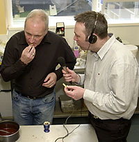 Tasting not cooking is what we're good at