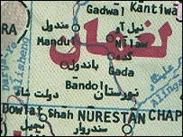 نقشه لغمان