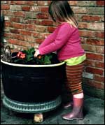 Sopihie gardening.
