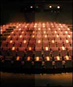 The seating area of the Playbox