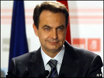 İspanya Başbakanı Zapatero