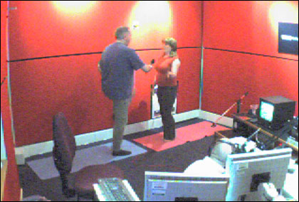 Danny does yoga