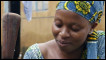 Ivorian woman in Korhogo  pounding with pestle
