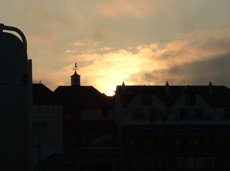Sunset over Penzance