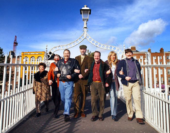 The Give My Head Peace gang in Dublin