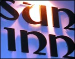 Sign of the Sun Inn, Saxilby.