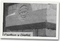 Cerflun y diafol