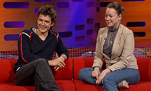 Orlando Bloom and Samantha Morton on The Graham Norton Show