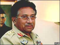 O presidente do Paquistão, Pervez Musharraf