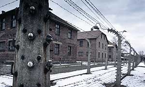 A general view of Auschwitz