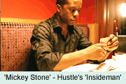 Mickey Stone - the team's 'Insideman'