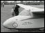 Nose of glider on ground