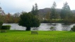 The grounds around Dunkeld cathedral.
